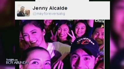 Kim at Gerald, nakitang sweet sa Ikaw Lang Ang Iibigin party