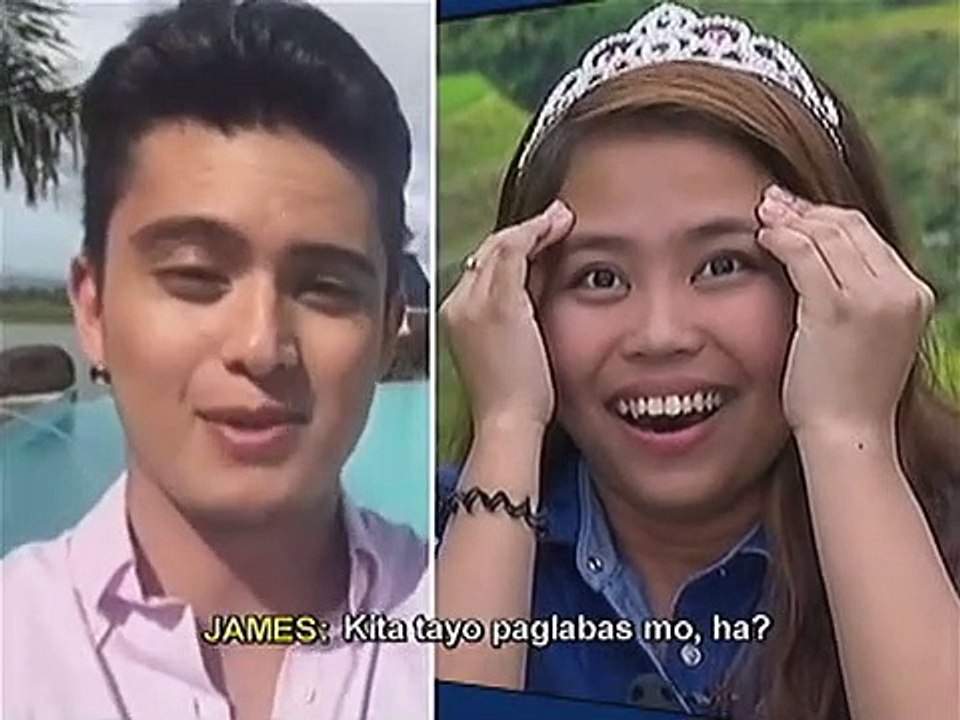 Baninay, kinilig sa natanggap na birthday greeting mula kay James Reid