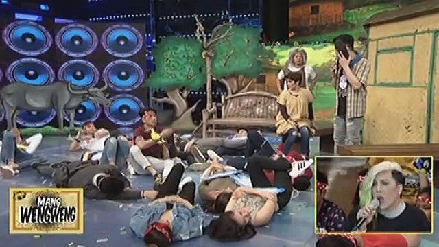 Vhong, Vice at Amy, napagkatuwaan ang pusod ni Jhong