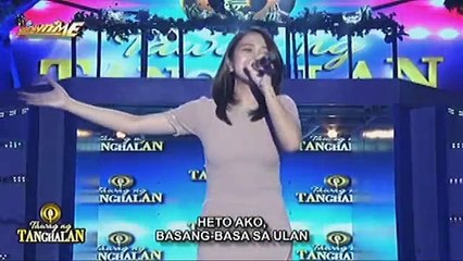Maria Panaligan, hinarap ang defending champion na si Emily Abello