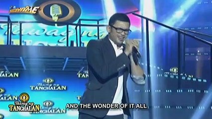 Walton Zerudo, sinubukan agawin ang golden microphone kay Joylaine Canonio