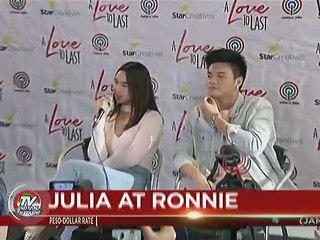 Tambalang Julia Barretto at Ronnie Alonte, magpapakilig na sa “A Love To Last”