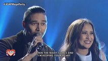 Piolo and Jolina sing 