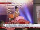 Ilang gowns na susuotin ni Maxine Medina sa Miss Universe events ipinasilip