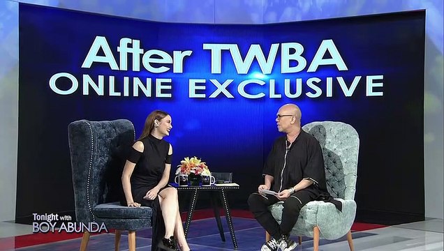 After TWBA with Arci Muñoz
