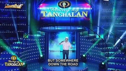 Mindanao contender Romeo Ogong sings Barry Manilow's Somewhere Down The Road