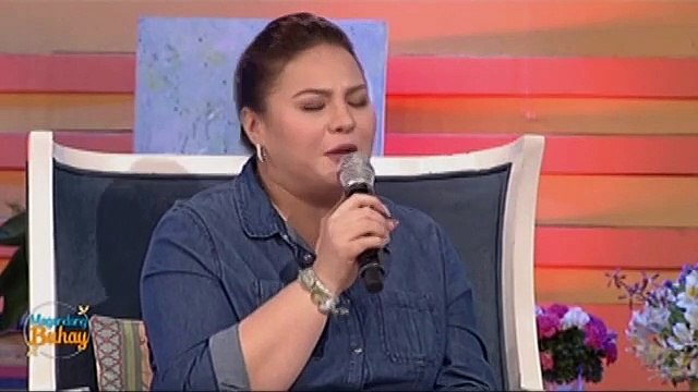 Arci, maluha luha habang pinag-uusapan ang kanyang ama