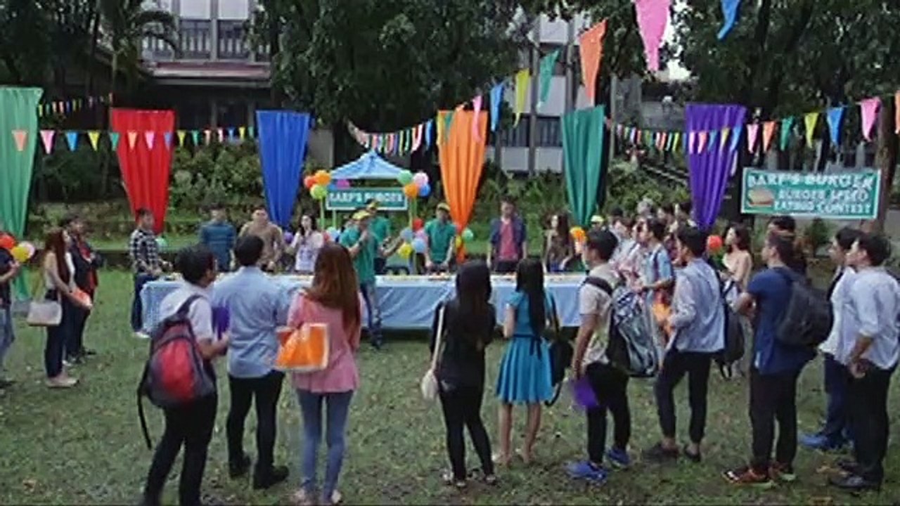 Chloe at Tupe, naglaban sa isang burger eating contest