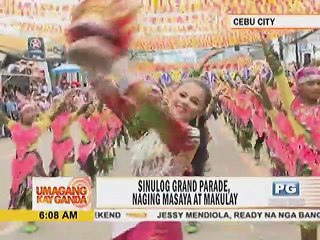 Kapamilya Stars, nakisaya sa Sinulog Grand Parade
