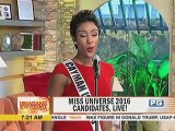 Miss Universe 2016 candidates, live sa Umagang Kay Ganda-Part 1