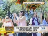 Miss Universe candidates, nag-enjoy sa naging pagbisita sa Baguio