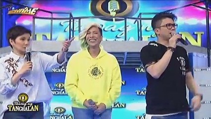 Anne, ginamitan ng 'Gong' si Vice Ganda para patigilin sa pagkanta