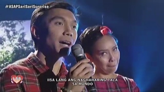 Kakai and Nico sing Tunay Na Ligaya on ASAP L.S.S.
