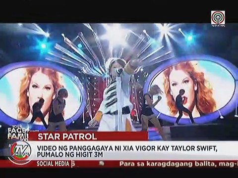 Video ng panggagaya ni Xia Vigor kay Taylor Swift, pumalo ng higit 3M