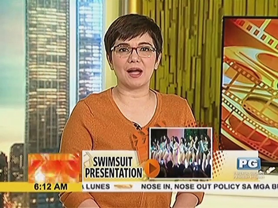 Asian at Latina beauties, umangat sa swimsuit presentation