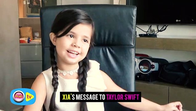 Xia is overwhelmed of the attention she is getting from Taylor Swift impersonation