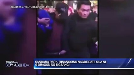 Sandara Park, itinangging nagde-date sila ni G-Dragon ng Big Bang