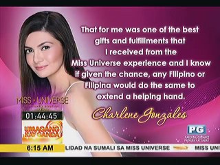 1994 Miss Universe Sushmita Sen, nagpasalamat sa kabutihan noon ni Charlene Gonzales