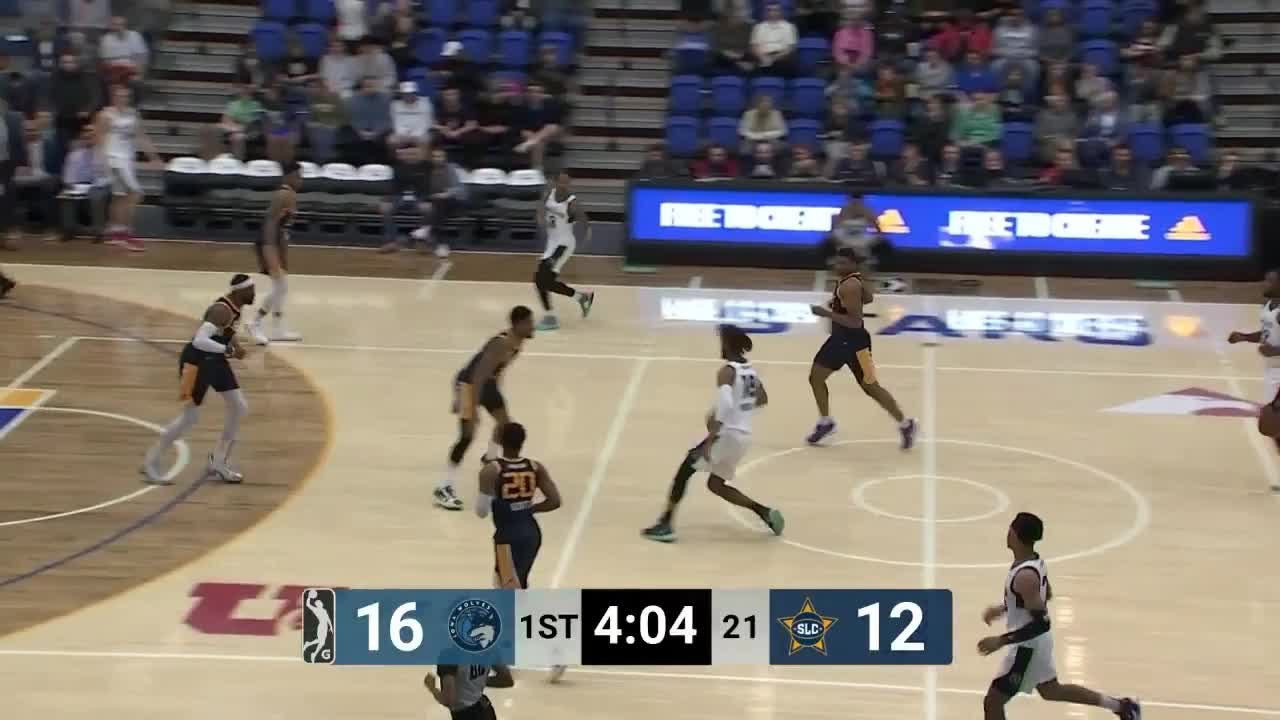 Trevon Duval attacks the rim!