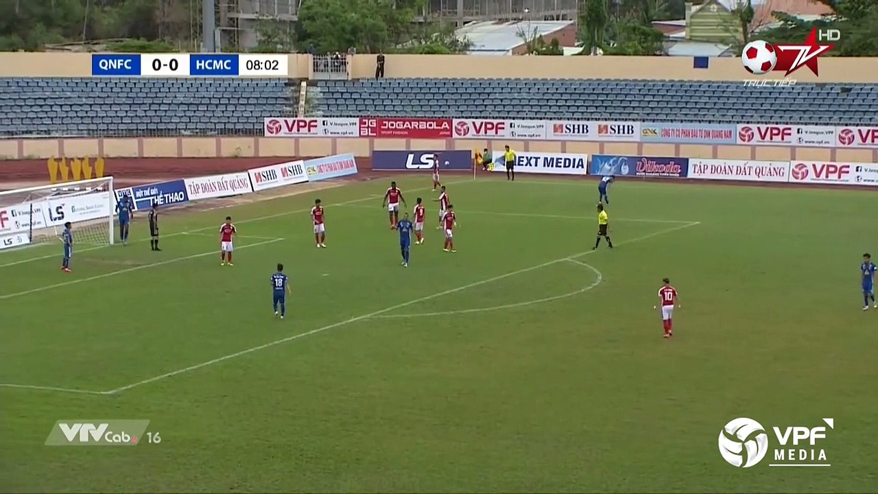Highlights | Quảng Nam - CLB TP. HCM | "Show diễn" của Vua phá lưới Hạng Nhất 2019 | VPF Media
