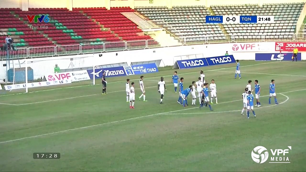Highlights | HAGL - Than Quảng Ninh | 3 điểm kịch tính ngày khai màn V.League 2020 | VPF Media
