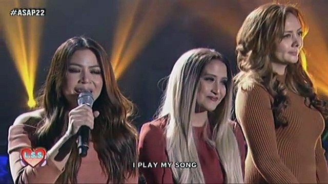 The original ASAP It girls Jolina, Roselle and Lindsay sing You're My Home on ASAP L.S.S.