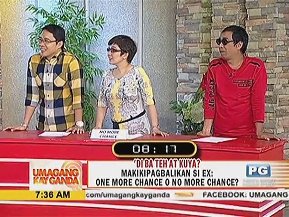 ‘Di Ba Teh at Kuya? Makikipagbalikan si Ex: One more chance o No more chance
