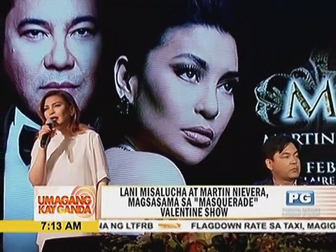 Lani Misalucha at Martin Nievera, magsasama sa “Masquerade” Valentine Show