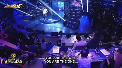 Roland Abante, sinubukan agawin ang golden microphone kay Adelen Rabulan