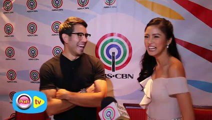 Gerald Anderson cheers for duathlete Kim Chiu