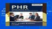 PHR Study Guide 2018: PHR Certification Preparation and Practice Test Questions for the