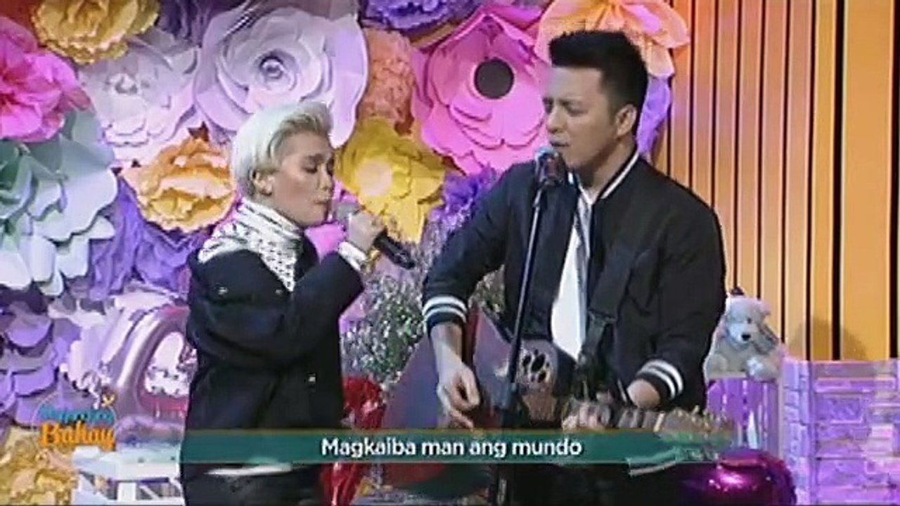KZ and TJ perform their trending song ""Ikaw At Ako Pa Rin""