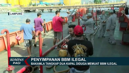 Diduga Sebagai Penyuplai, 2 Kapal Pengangkut BBM Ilegal di Lampung Segera Diringkus