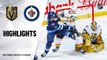 NHL Highlights | Golden Knights at Jets 3/06/2020