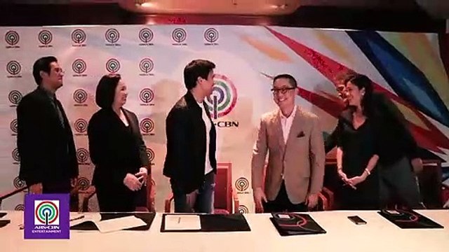 WATCH: Sam Milby signs his contract with ABS-CBN
