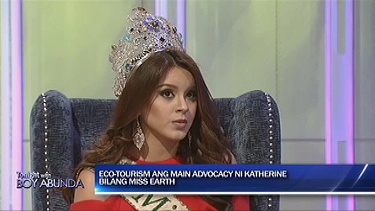 Katherine, ibinahagi ang kaniyang main advocacy bilang Miss Earth