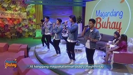 BoybandPH sings ""Magmamahal"" on Magandang Buhay