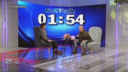Fast Talk with Albie Casiño