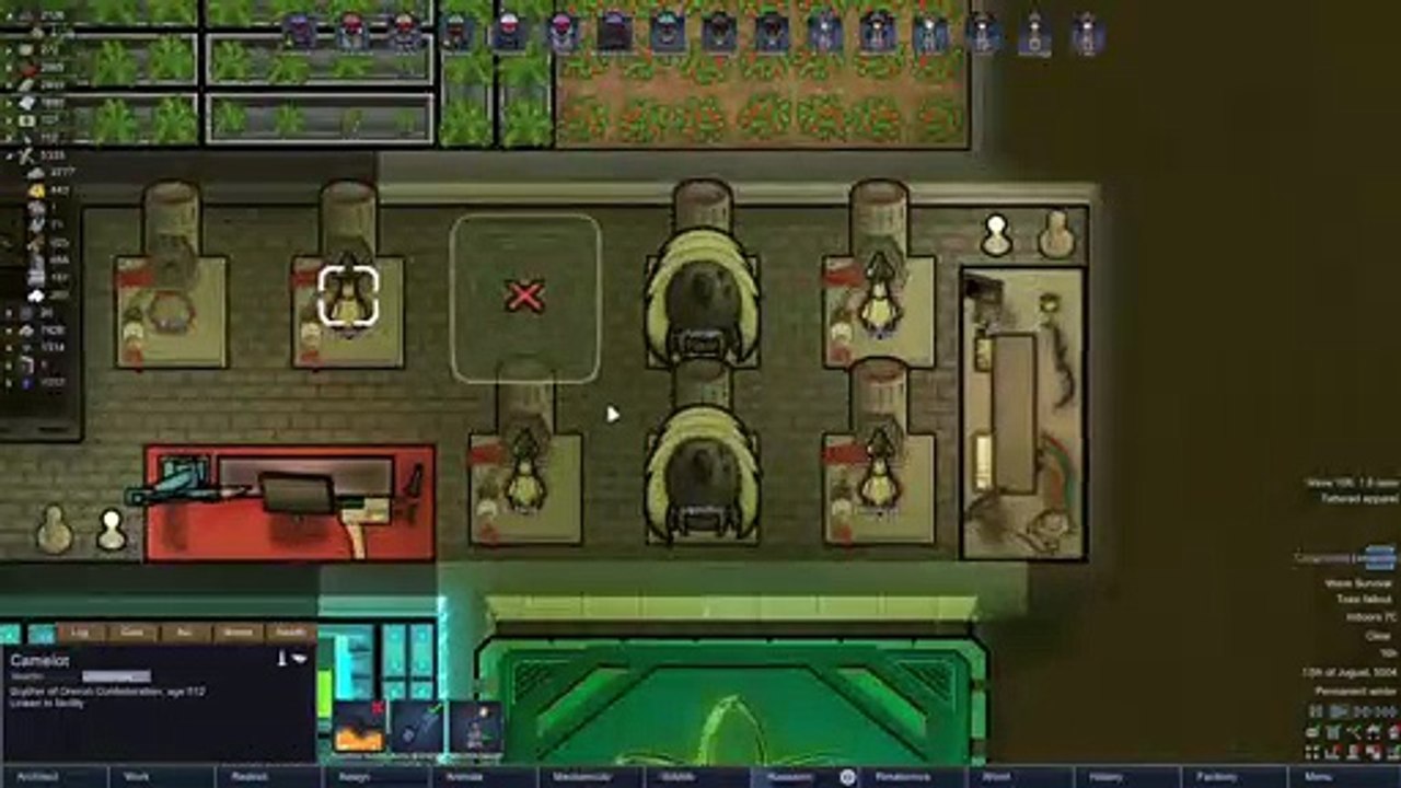 Ship building Fun RimWorld Merciless Wave Survival - Episode 24