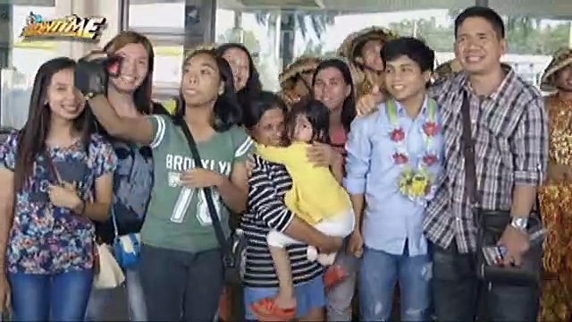 Noven Belleza, nakatanggap ng mainit na suporta sa pagbalik sa kanyang probinsya