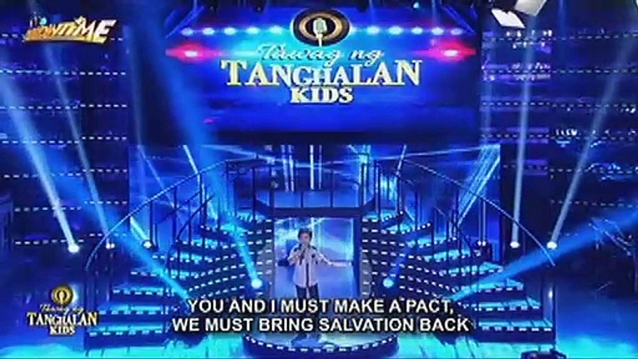 TNT Kids: Luzon contender Ramil Dale Delos Reyes sings Mariah Carey’s I’ll Be There