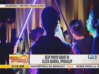 Sexy photo shoot ni Ellen Adarna, ipinasilip