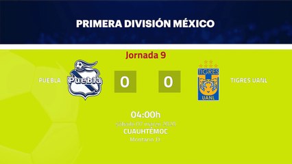 Download Video: Resumen partido entre Puebla y Tigres UANL Jornada 9 Liga MX - Clausura