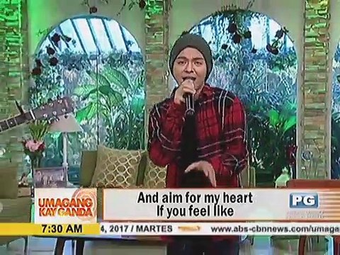 Tawag Ng Tanghalan 2nd place Sam Mangubat, live!
