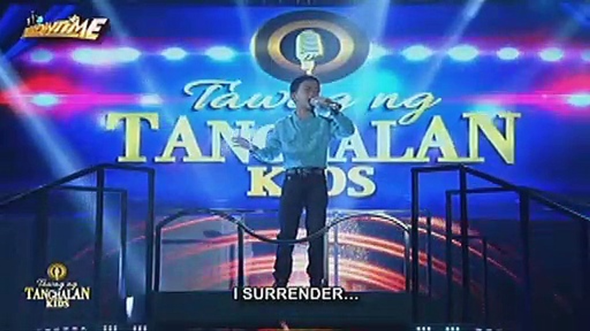 TNT KIDS: 3-time defending champion Jhon Clyd Talili sings I Surrender
