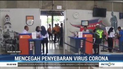 Antisipasi Virus Corona, KAI Pasang Thermal Scanner di Stasiun