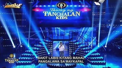 TNT KIDS: Luzon contender Niel Austin Tamayo sings Basil Valdez's Ngayon At Kailanman