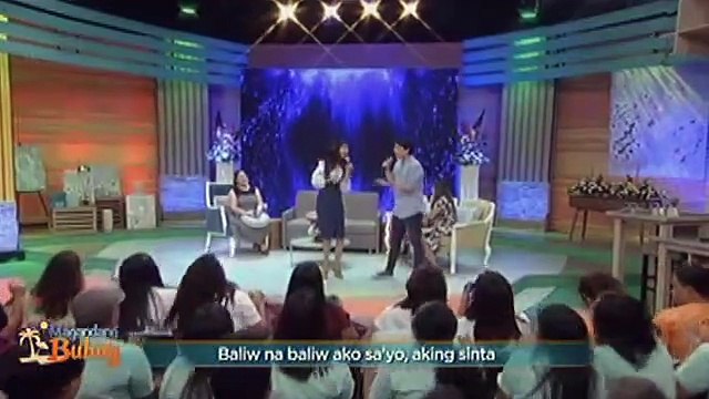 Maymay and Edward sing “Baliw” on Magandang Buhay