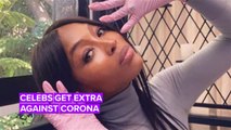 How Kim K, Bella Hadid & more celebs are fighting Coronavirus