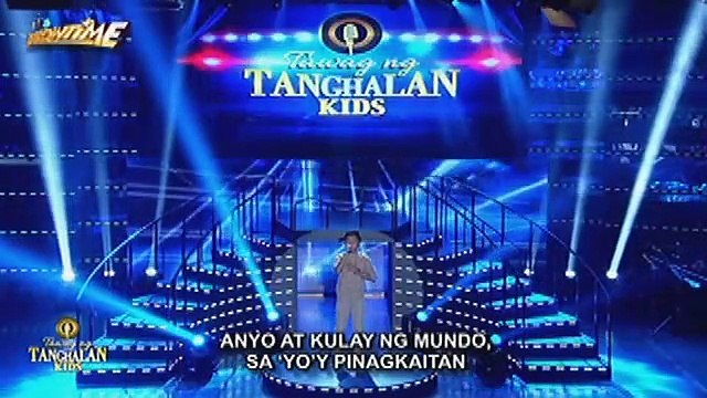 TNT KIDS: Luzon contender King Gabriel Hernandez sings Freddie Aguilar's Bulag, Pipi, at Bingi